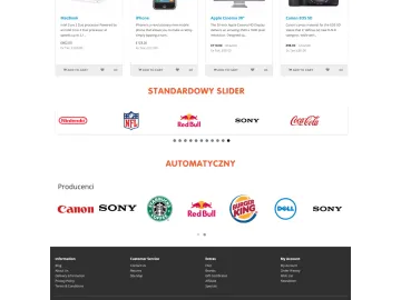 Producenci karuzela OpenCart